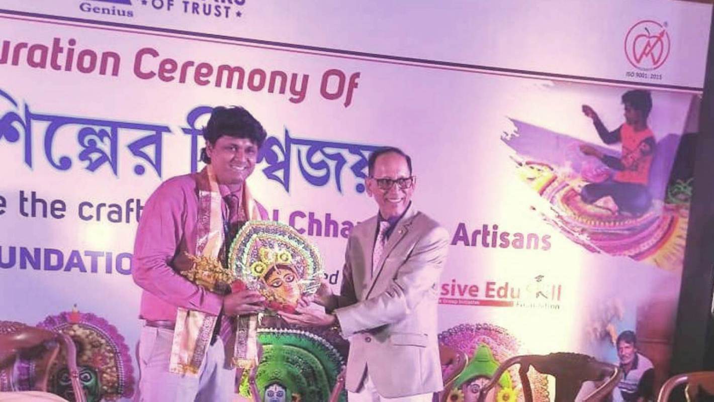 Genius Foundation undertakes CSR initiative to help Chhau artisans globalise their crafts and artistry